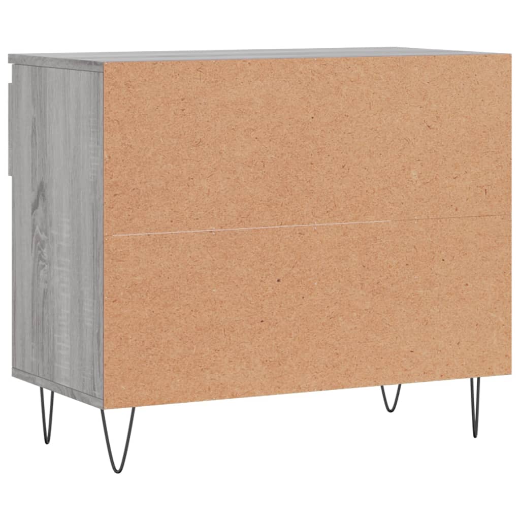 Armoire à chaussures Sonoma gris 70x36x60 cm Bois d'ingénierie - XIOS