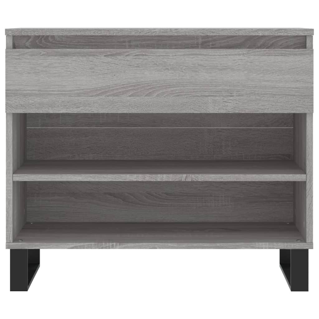 Armoire à chaussures Sonoma gris 70x36x60 cm Bois d'ingénierie - XIOS