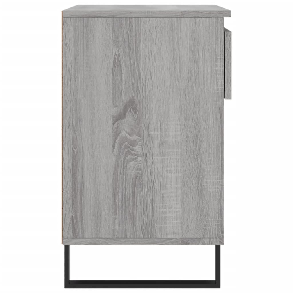 Armoire à chaussures Sonoma gris 70x36x60 cm Bois d'ingénierie - XIOS