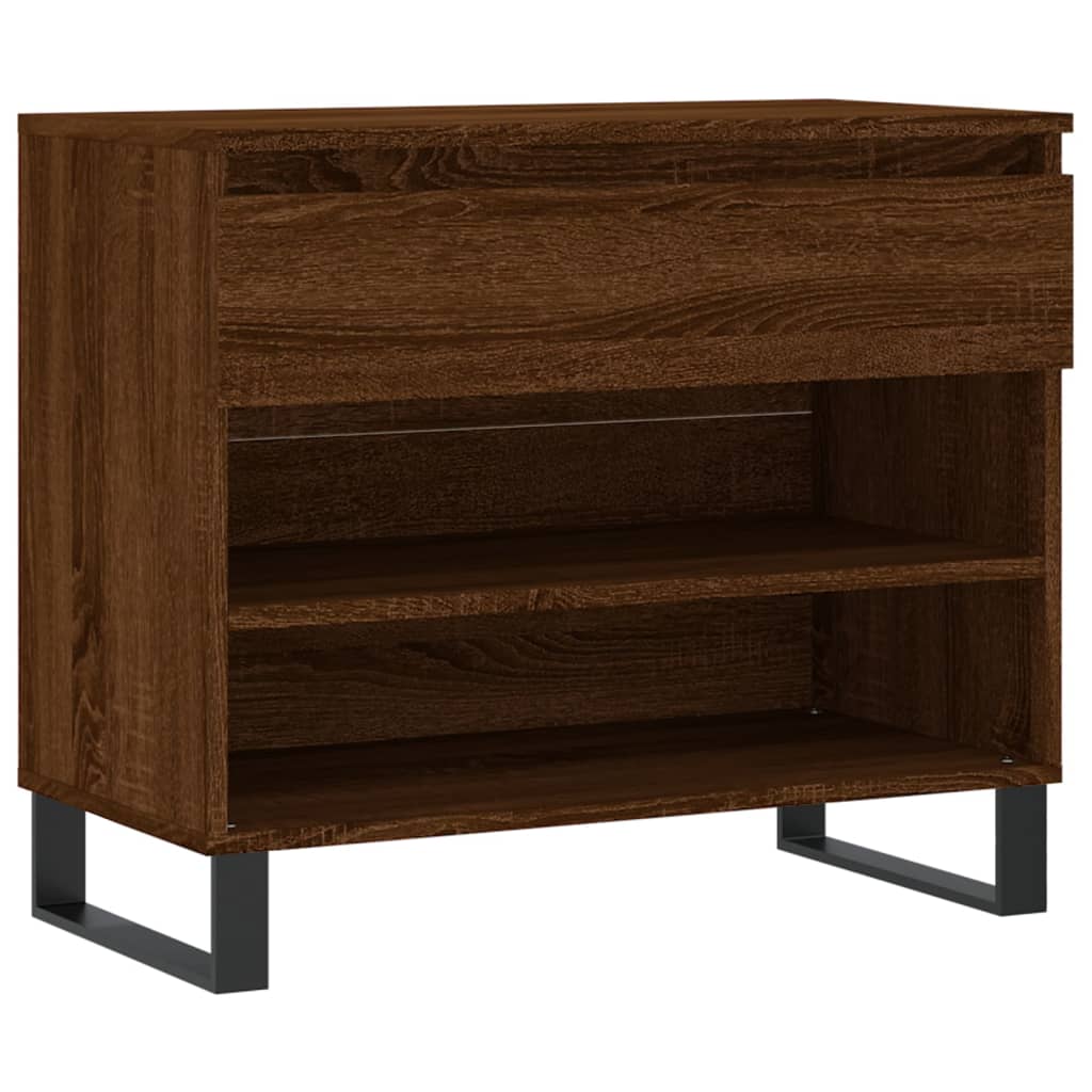 Armoire à chaussures Chêne marron 70x36x60 cm Bois d'ingénierie - XIOS