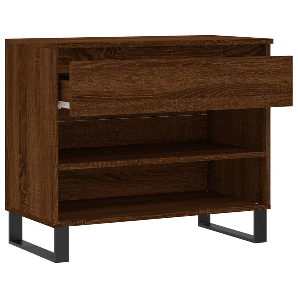Armoire à chaussures Chêne marron 70x36x60 cm Bois d'ingénierie - XIOS