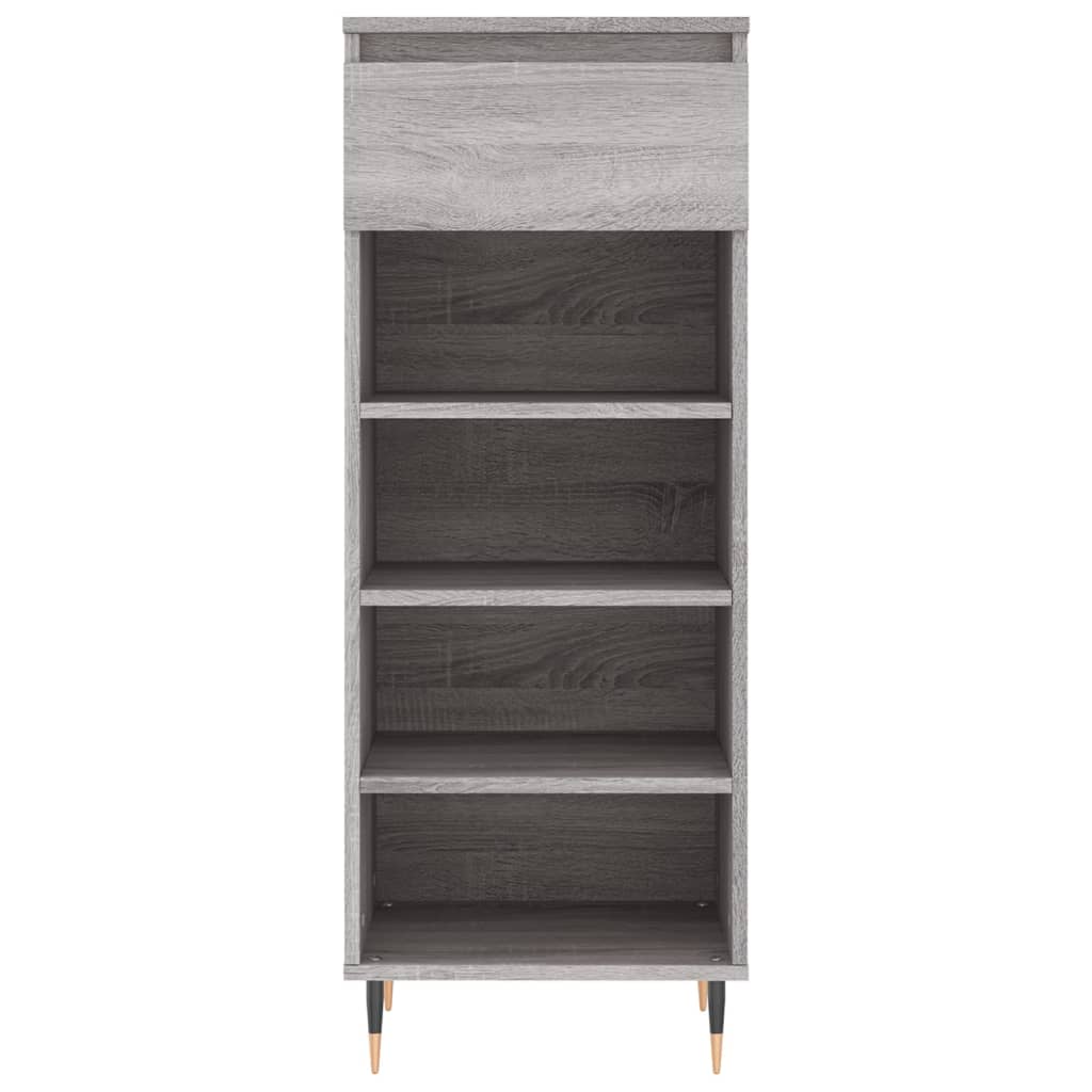 Armoire à chaussures Sonoma gris 40x36x105 cm Bois d'ingénierie - XIOS