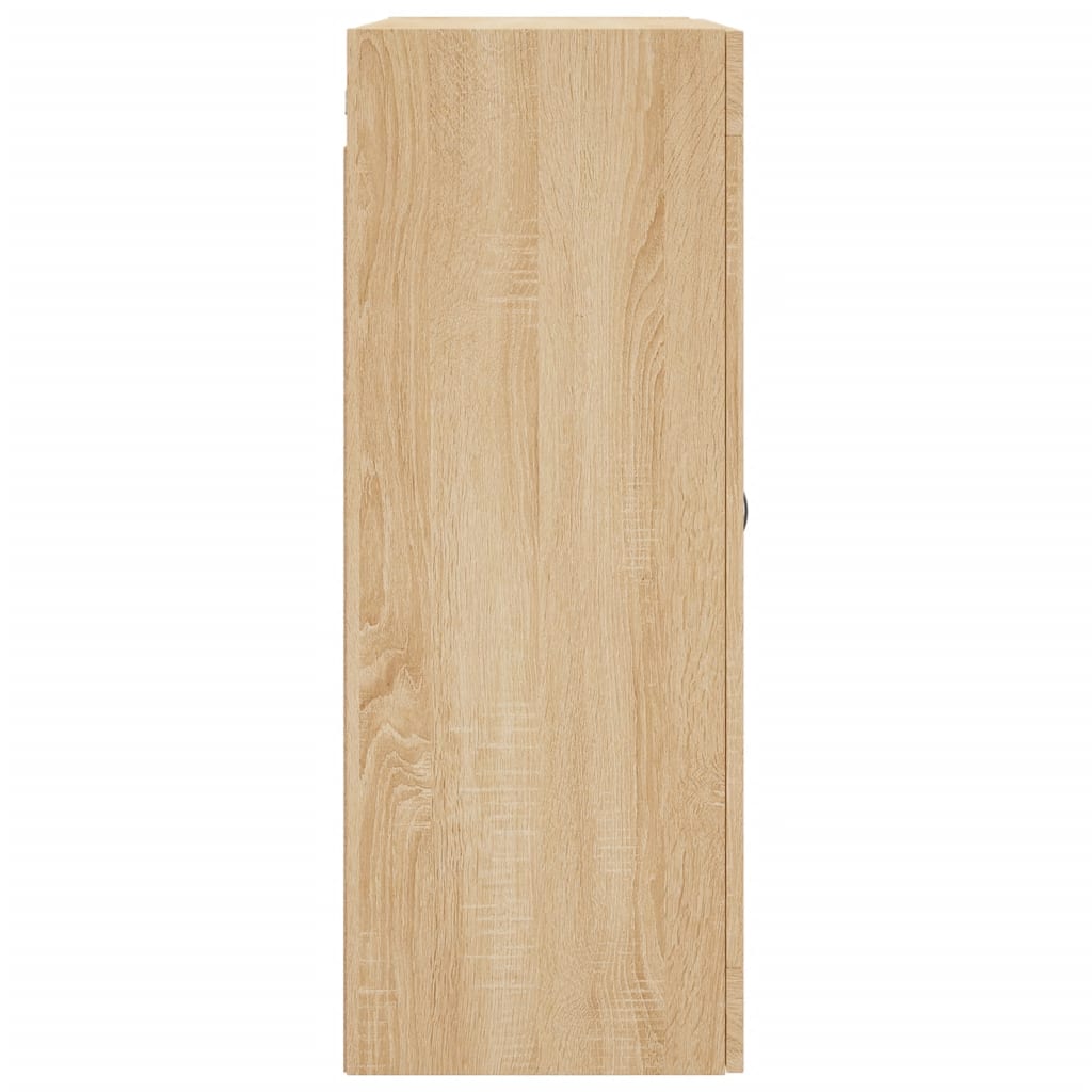 Armoire murale chêne sonoma 69,5x34x90 cm bois d'ingénierie