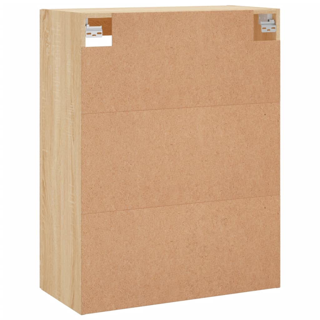 Armoire murale chêne sonoma 69,5x34x90 cm bois d'ingénierie