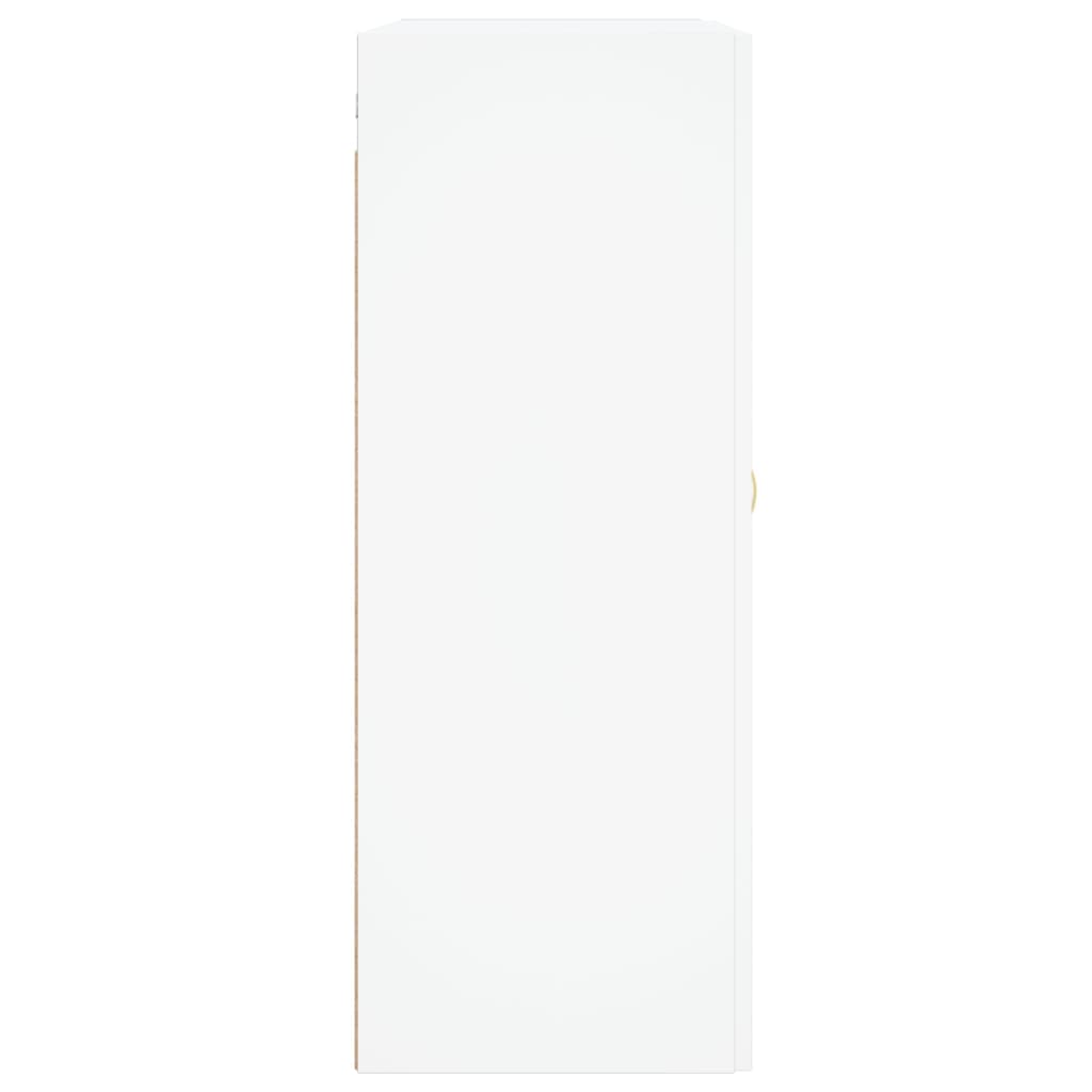 Armoire murale blanc 69,5x34x90 cm bois d'ingénierie - XIOS