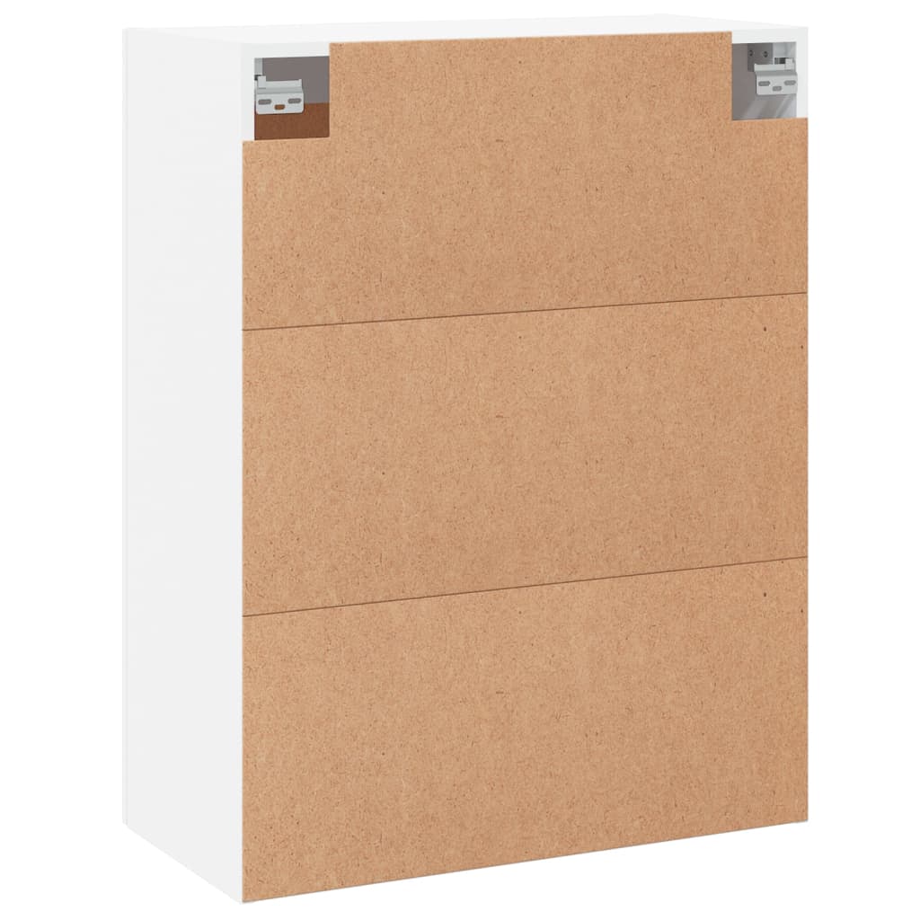 Armoire murale blanc 69,5x34x90 cm bois d'ingénierie - XIOS