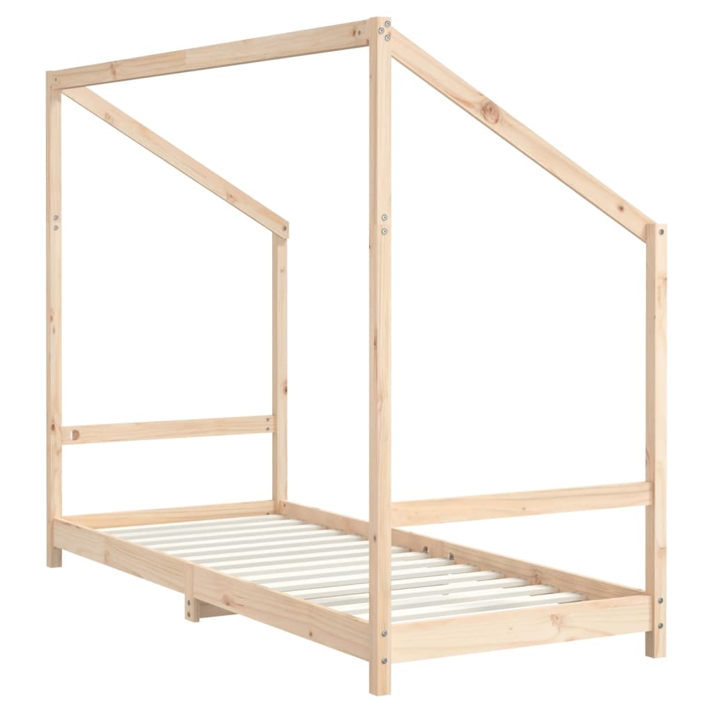 Cadre de lit pour enfants 80x200 cm bois de pin massif Lits bébés et enfants vidaXL