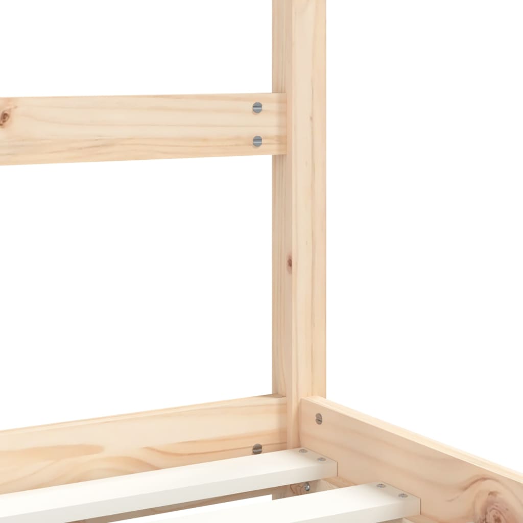 Cadre de lit pour enfants 80x200 cm bois de pin massif Lits bébés et enfants vidaXL