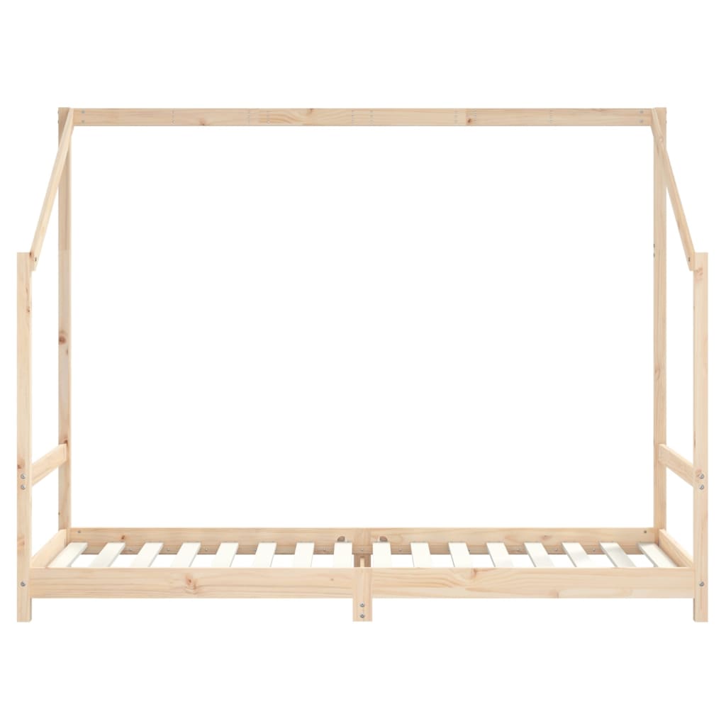 Cadre de lit pour enfants 90x200 cm bois de pin massif - XIOS