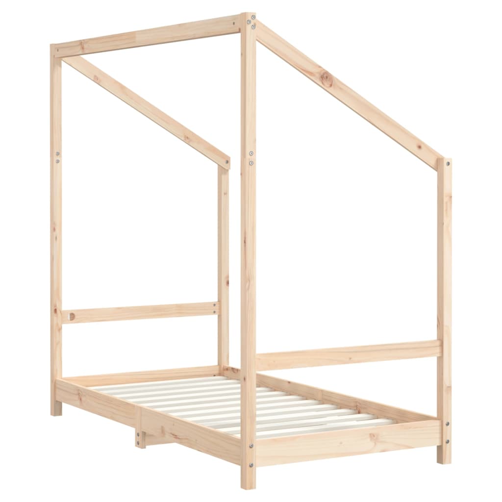 Cadre de lit pour enfant 80x160 cm bois de pin massif - XIOS