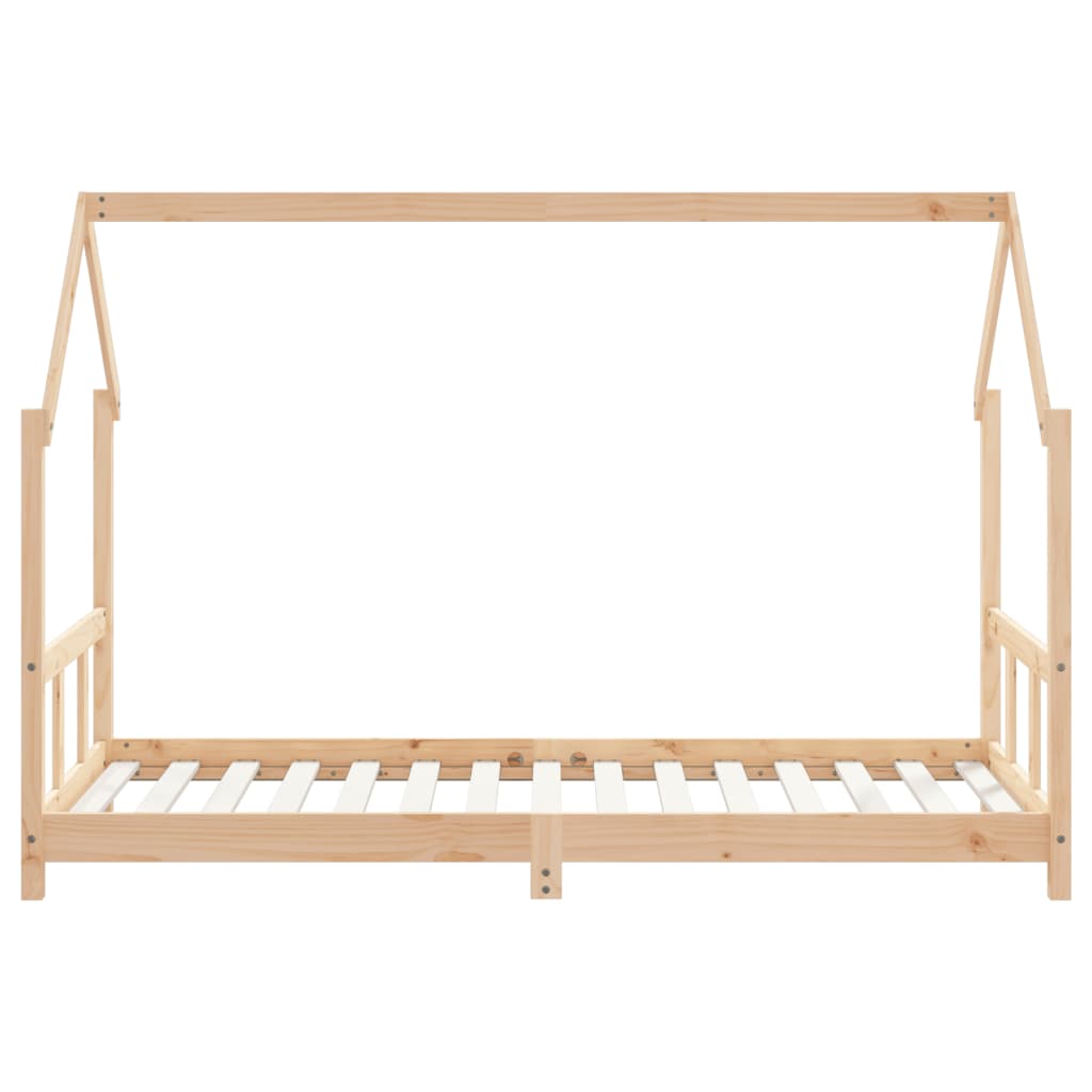 Cadre de lit pour enfant 90x190 cm Bois de pin massif Lits bébés et enfants vidaXL