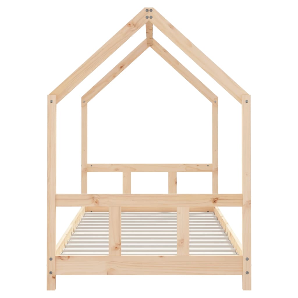 Cadre de lit pour enfant 90x190 cm Bois de pin massif Lits bébés et enfants vidaXL