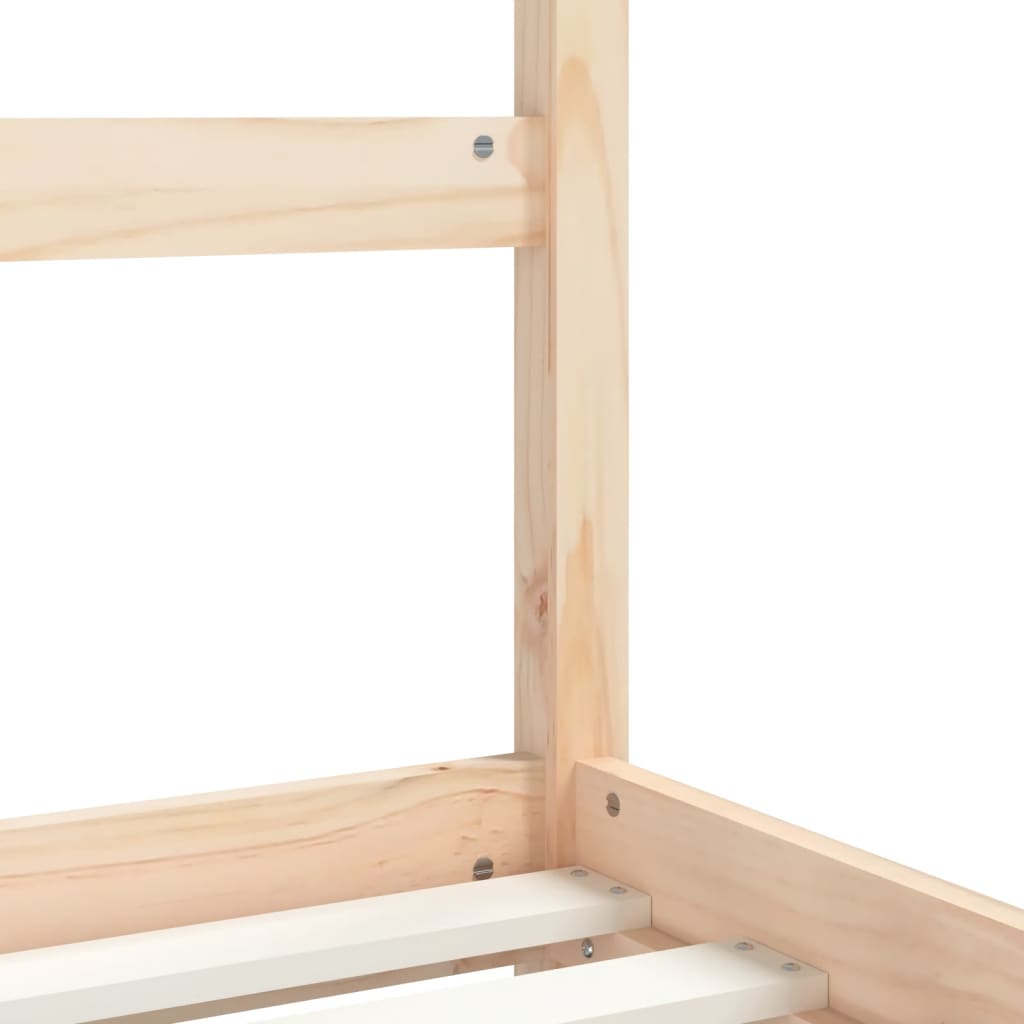 Cadre de lit pour enfant 90x190 cm Bois de pin massif Lits bébés et enfants vidaXL