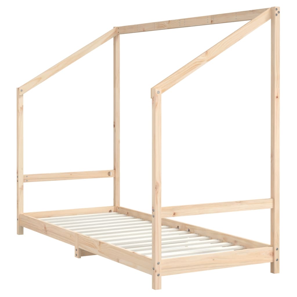 Cadre de lit pour enfants 2x(80x200) cm bois de pin massif - XIOS