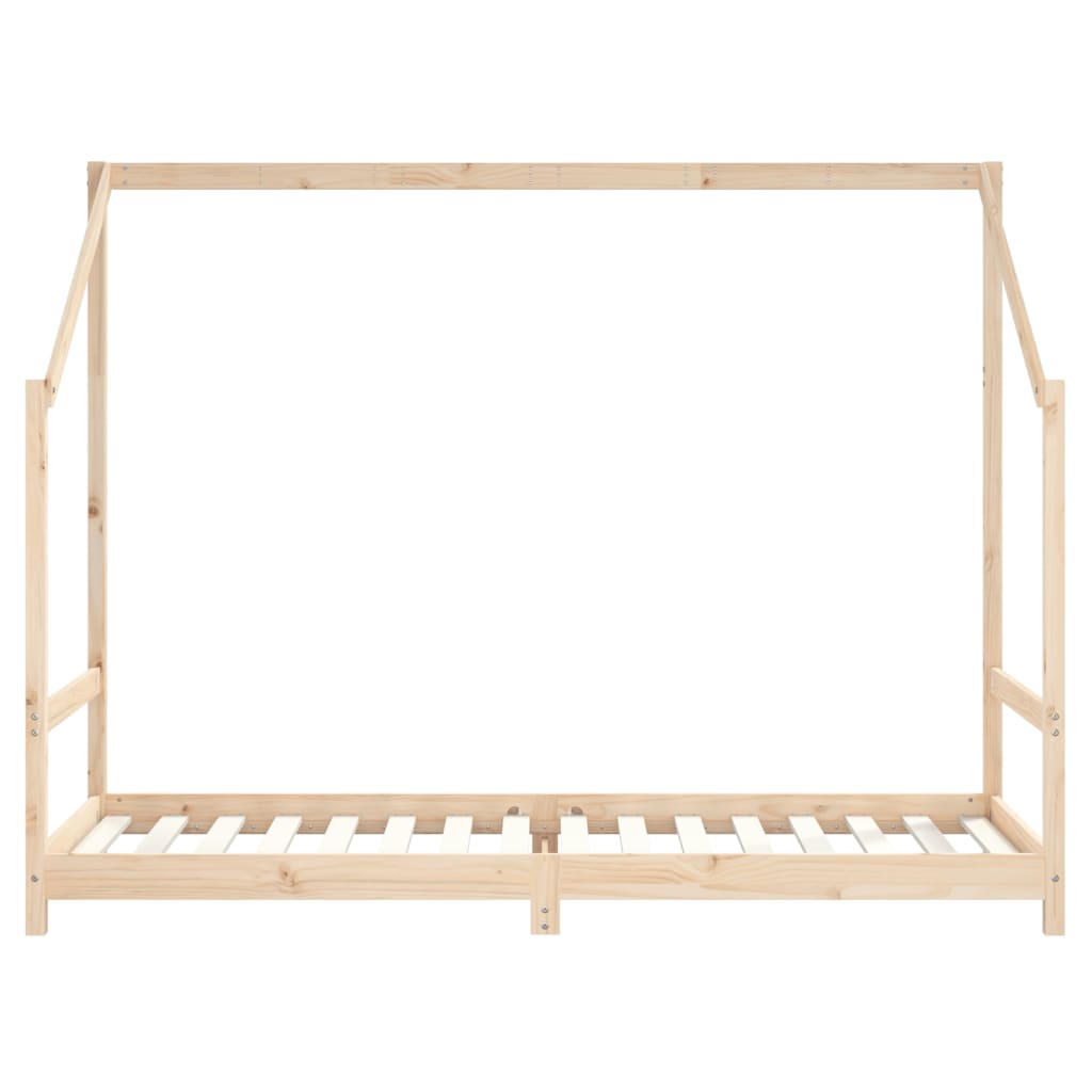 Cadre de lit pour enfants 2x(80x200) cm bois de pin massif - XIOS