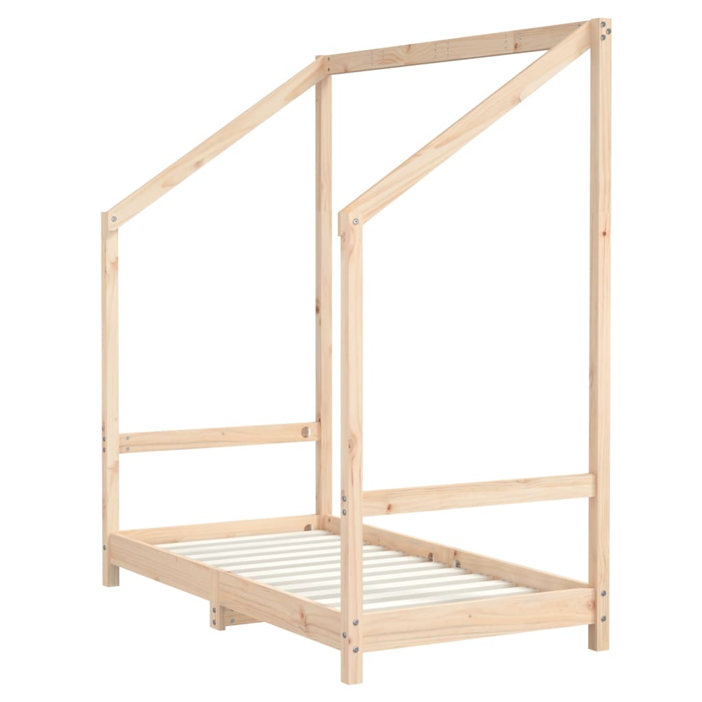 Cadre de lit pour enfant 2x(70x140) cm bois de pin massif Lits bébés et enfants vidaXL   