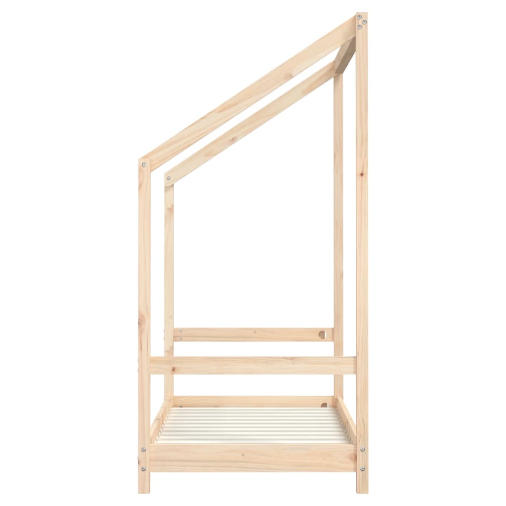 Cadre de lit pour enfant 2x(70x140) cm bois de pin massif Lits bébés et enfants vidaXL   