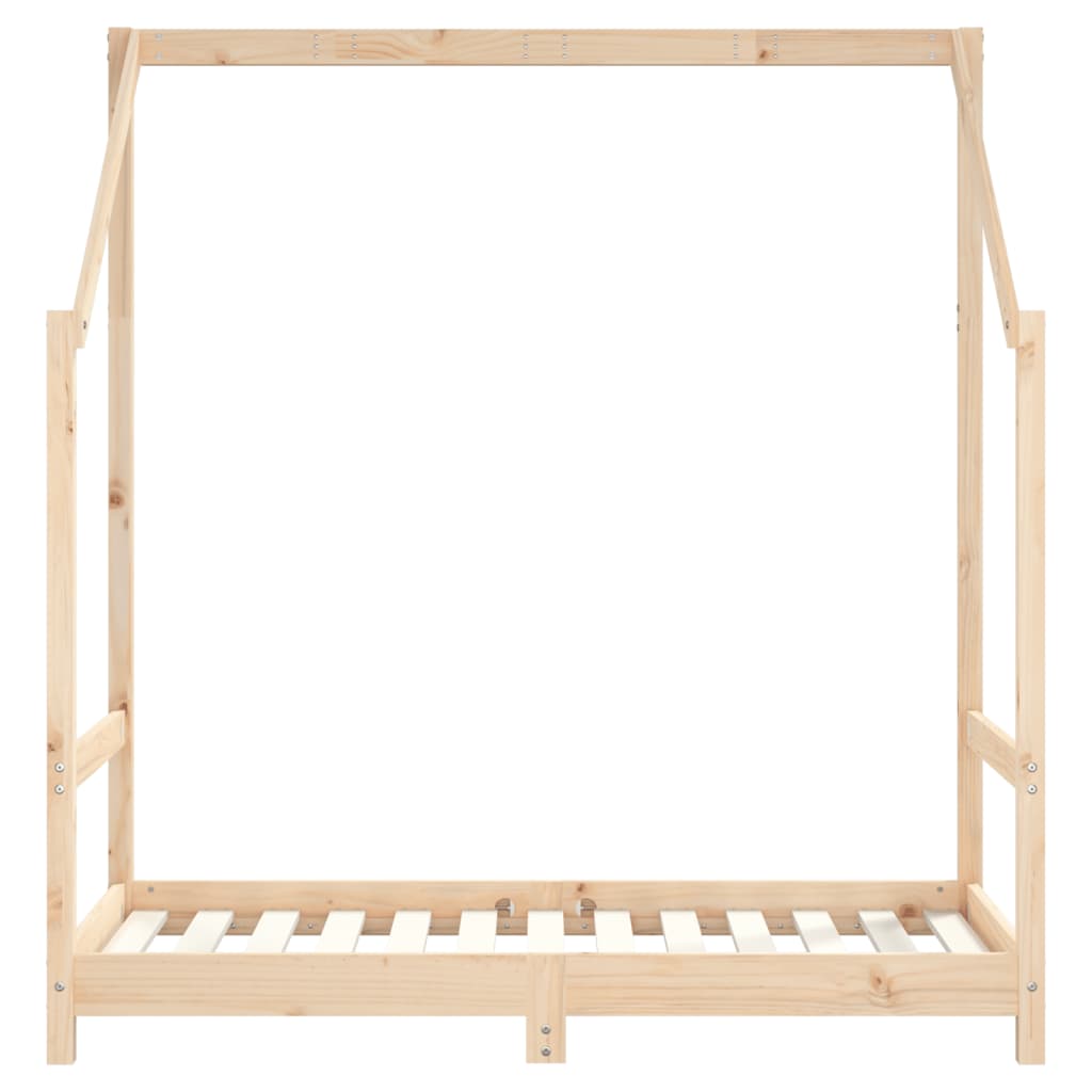 Cadre de lit pour enfant 2x(70x140) cm bois de pin massif Lits bébés et enfants vidaXL   