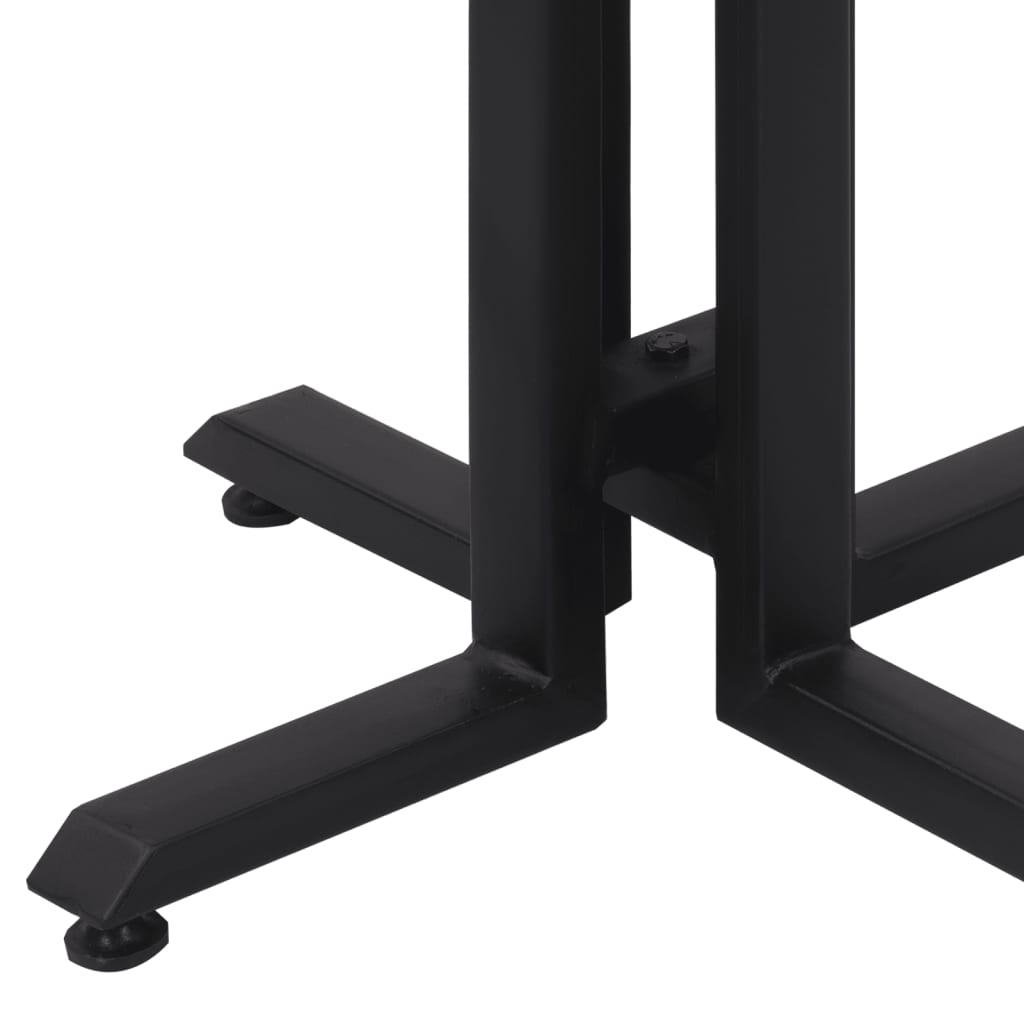 Table basse ronde Ø55x40 cm teck de récupération massif - XIOS