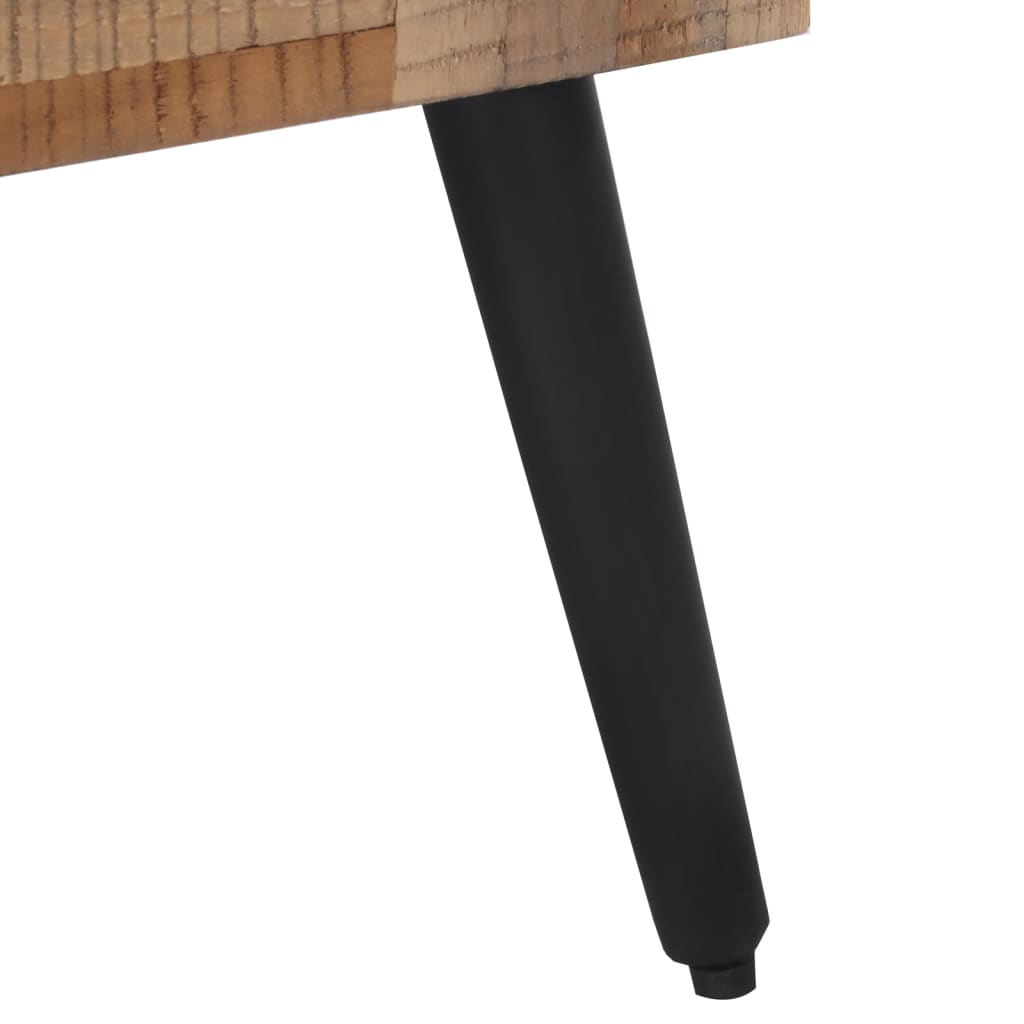Banc 110x35x45 cm teck massif récupéré - XIOS