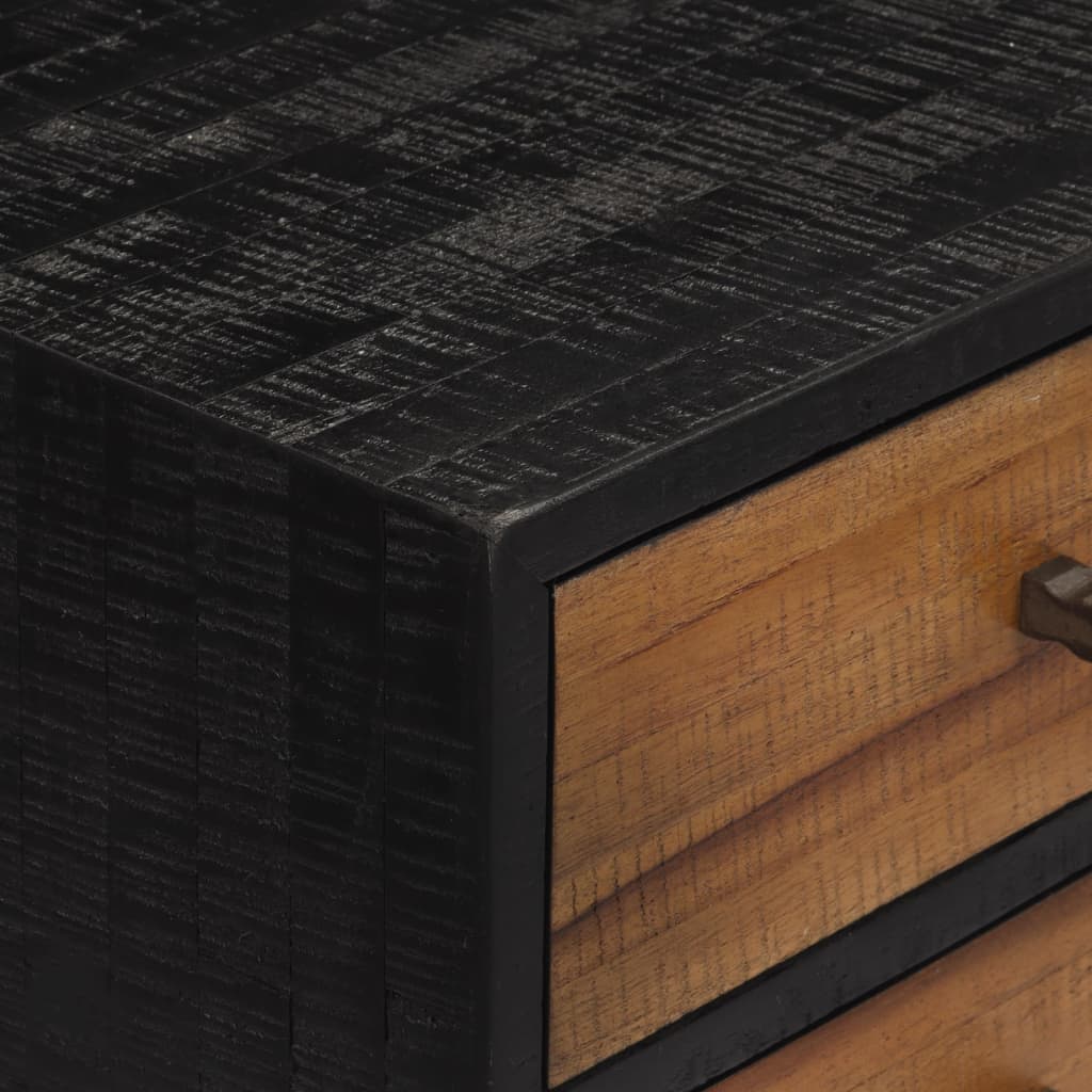 Table console avec tiroirs 116x30x76 cm teck massif récupéré - XIOS