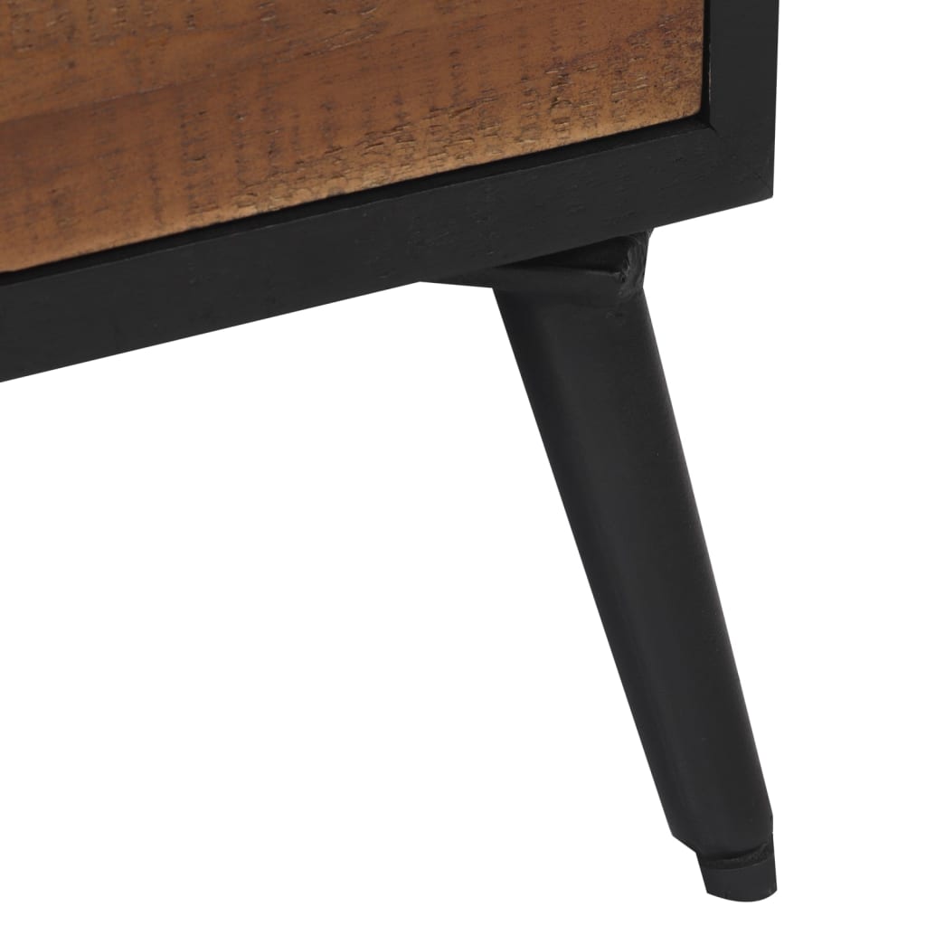 Table basse 90x50x41 cm teck de récupération massif - XIOS
