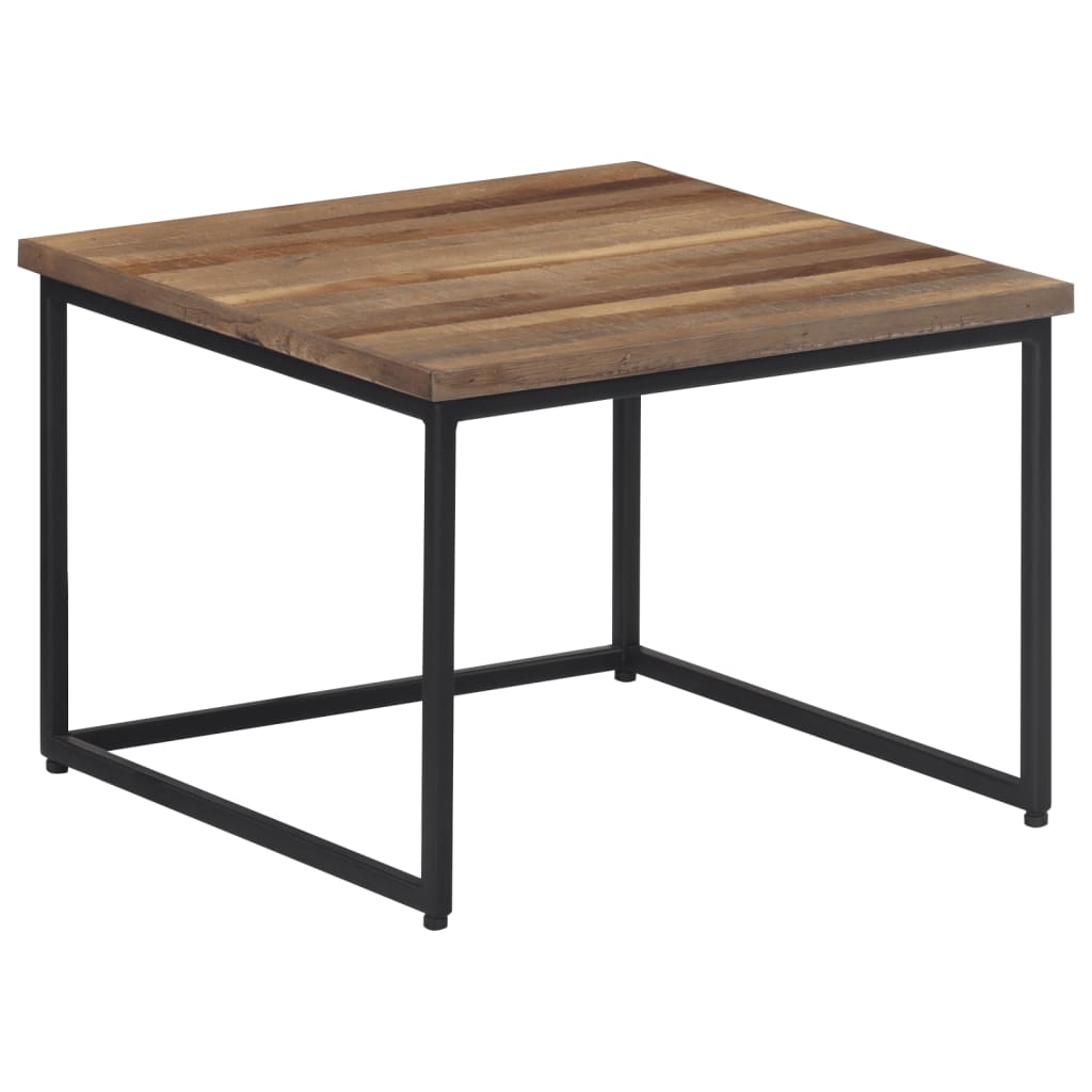 Tables basses gigognes 2 pcs bois massif de teck - XIOS
