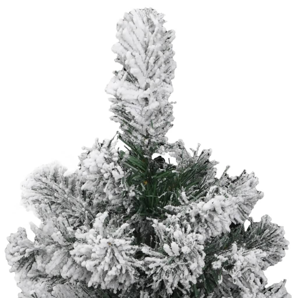 Sapin de Noël artificiel à charnières avec neige floquée 120 cm - XIOS