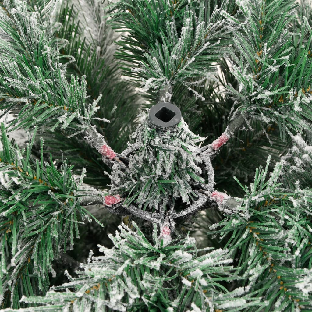 Sapin de Noël artificiel à charnières avec neige floquée 120 cm - XIOS