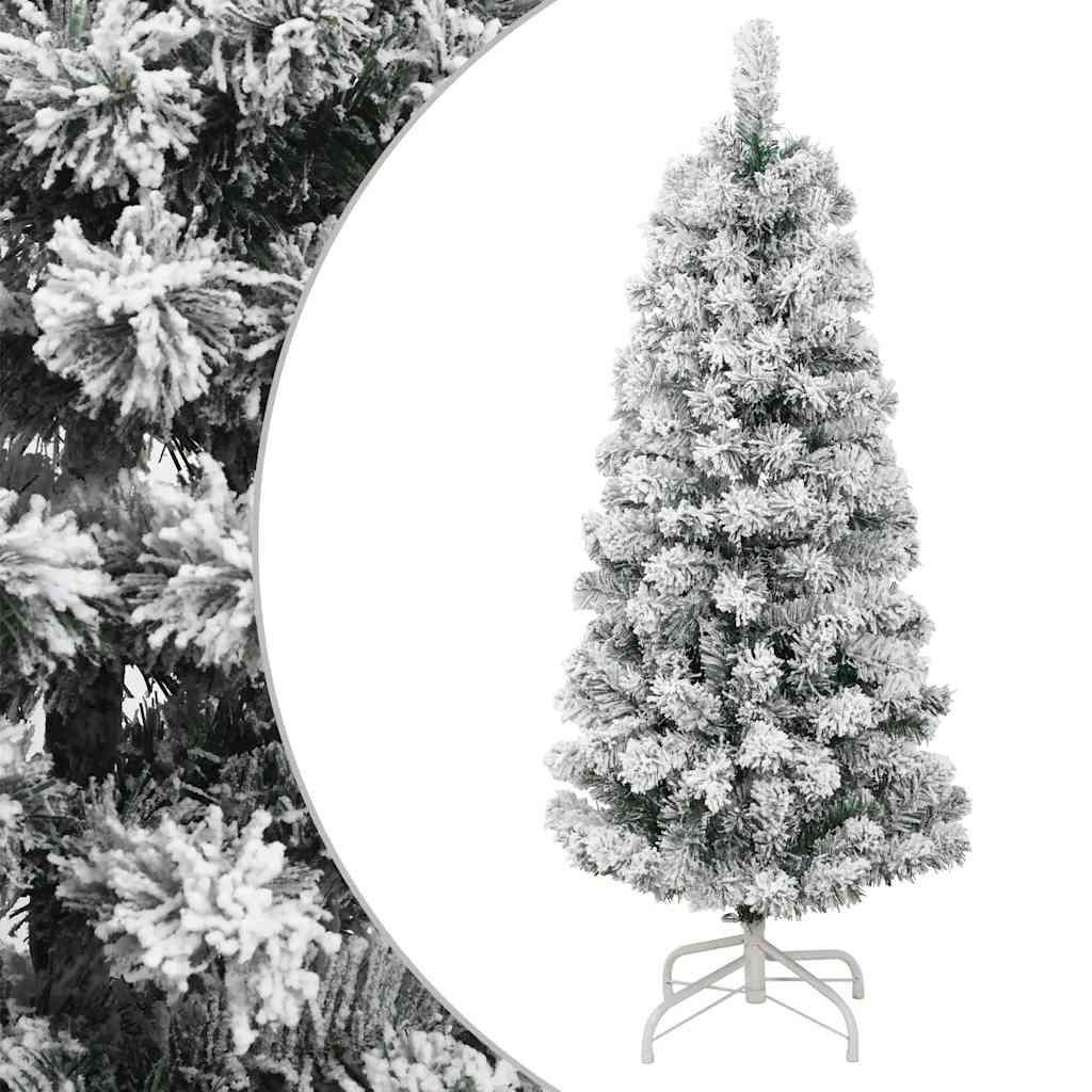 Sapin de Noël artificiel à charnières avec neige floquée 150 cm - XIOS