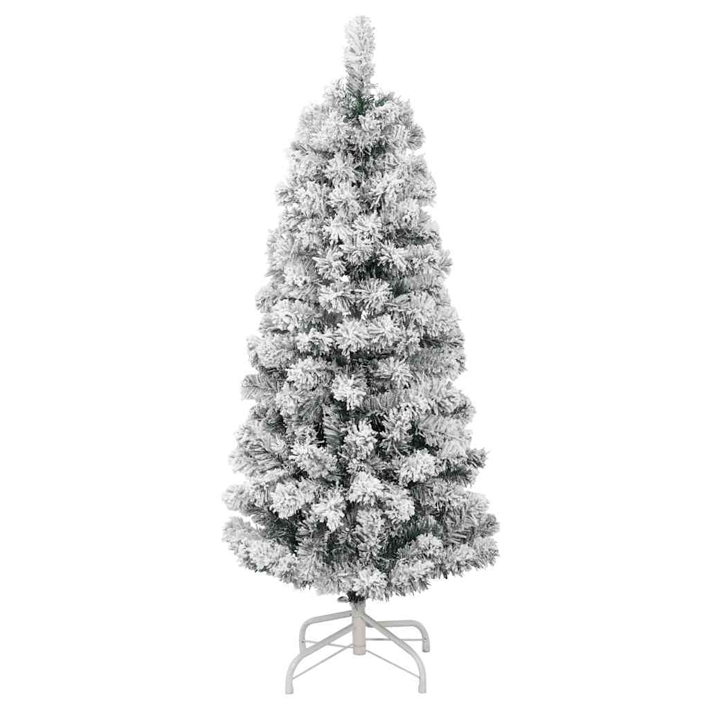 Sapin de Noël artificiel à charnières avec neige floquée 150 cm - XIOS