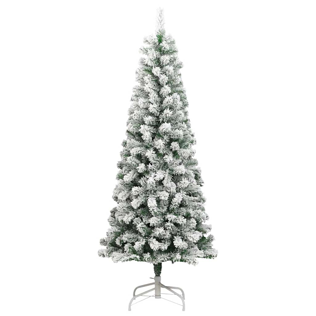 Sapin de Noël artificiel à charnières avec neige floquée 180 cm - XIOS