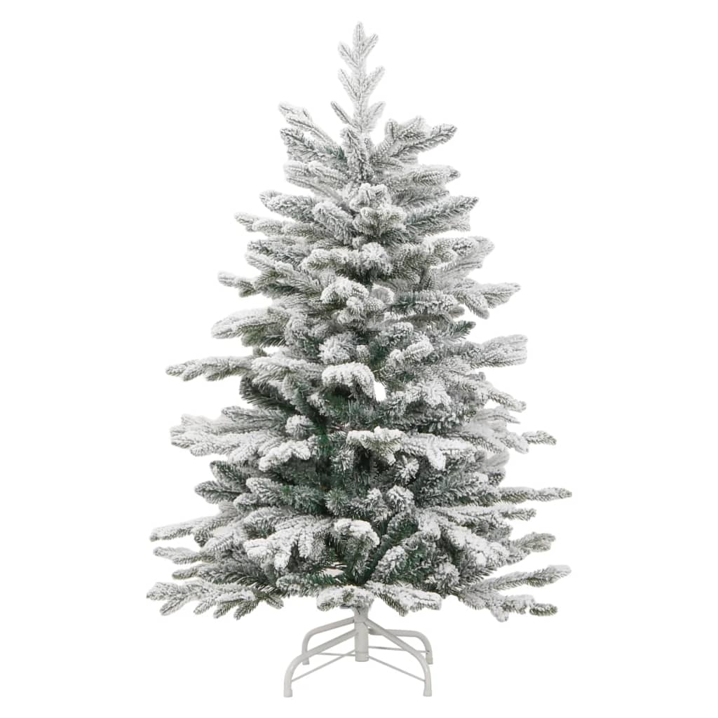 Sapin de Noël artificiel à charnières avec neige floquée 120 cm - XIOS