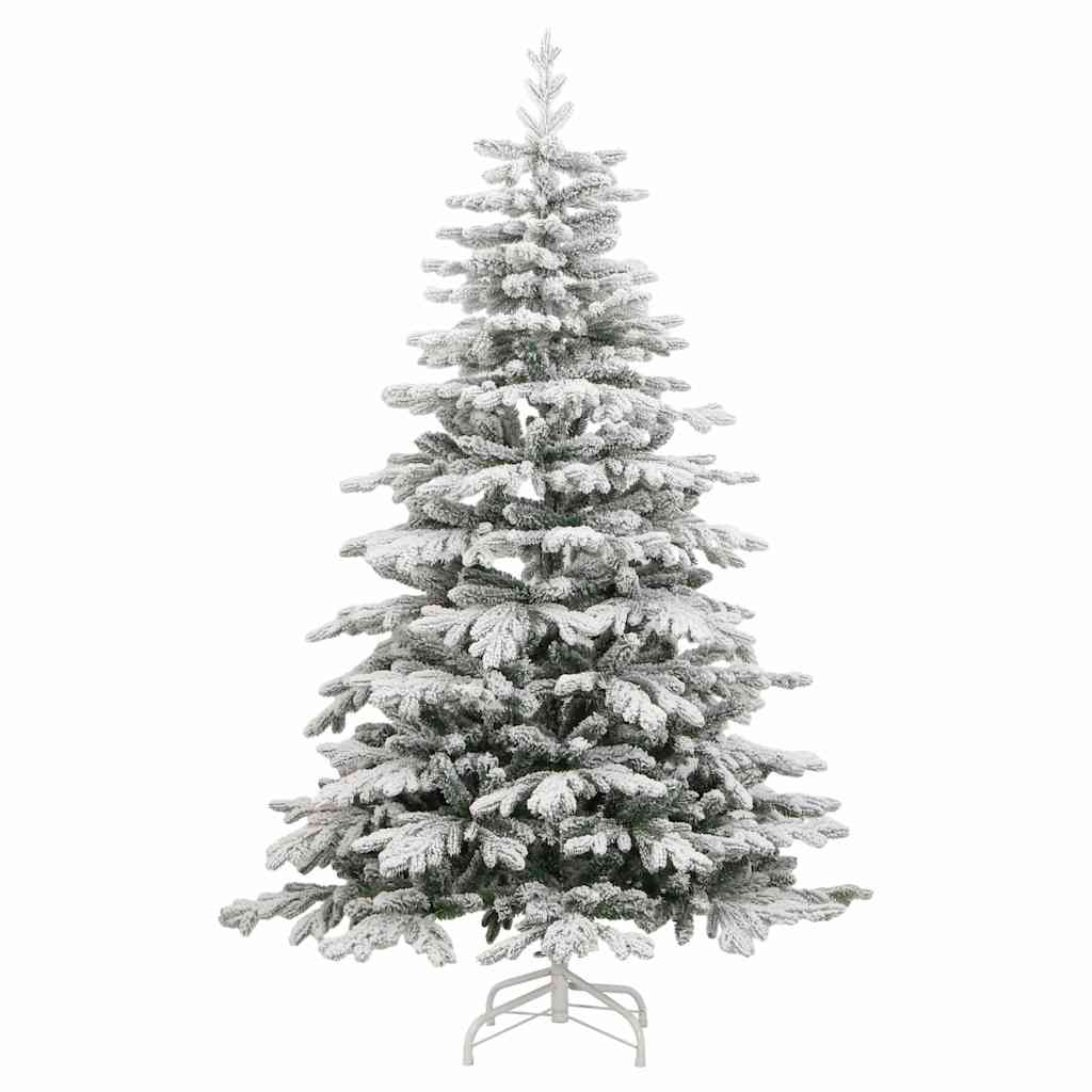 Sapin de Noël artificiel à charnières avec neige floquée 210 cm - XIOS