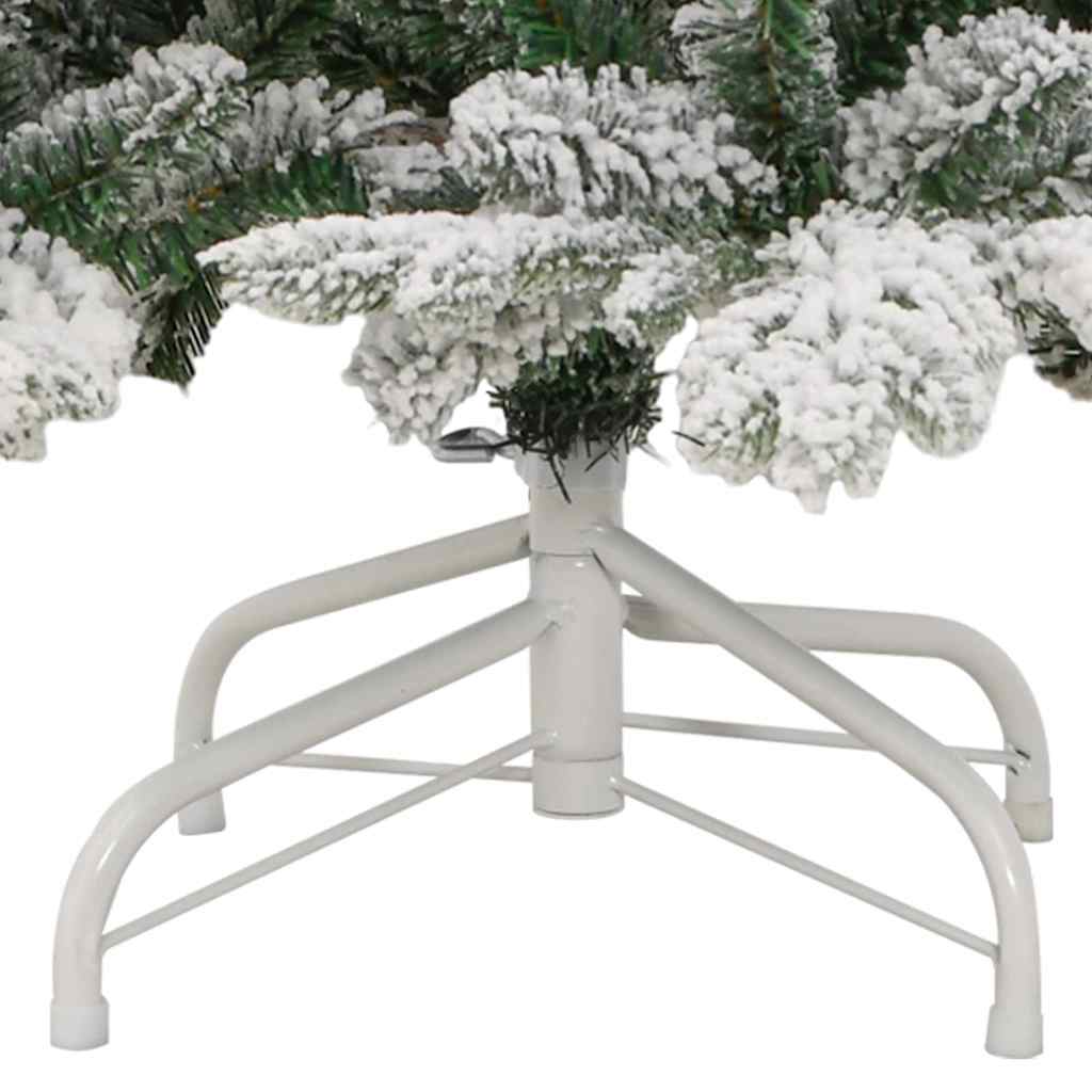 Sapin de Noël artificiel à charnières avec neige floquée 210 cm - XIOS