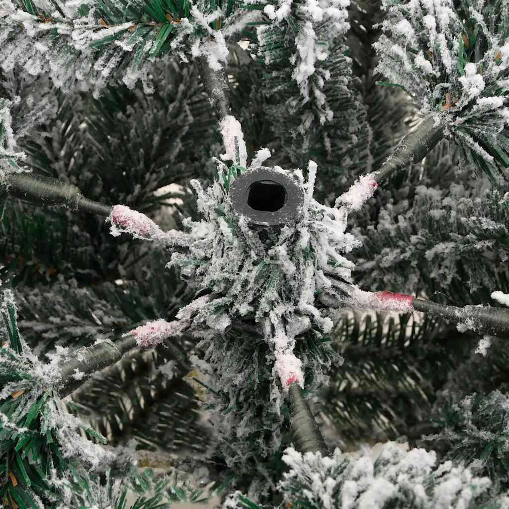Sapin de Noël artificiel à charnières avec neige floquée 210 cm - XIOS