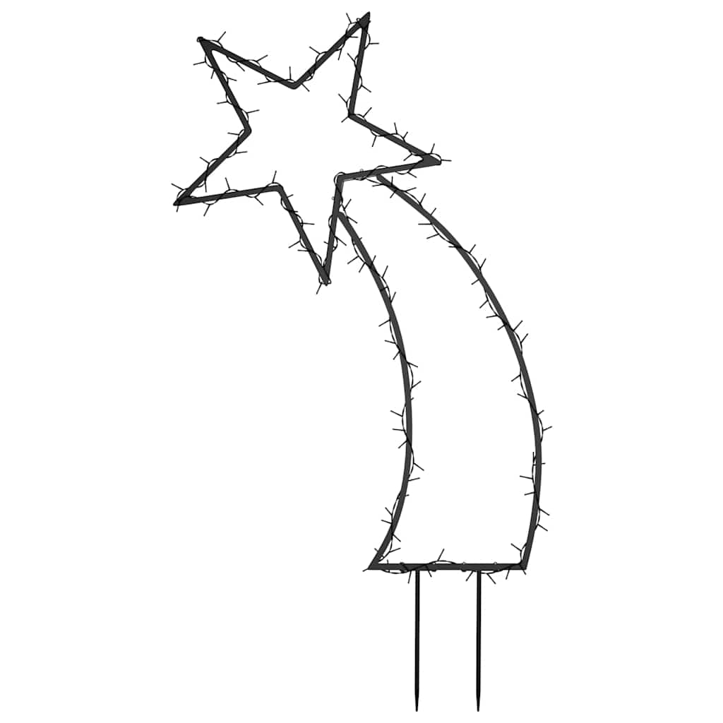 Décoration lumineuse météore de Noël avec piquets 115 LED 89 cm - XIOS