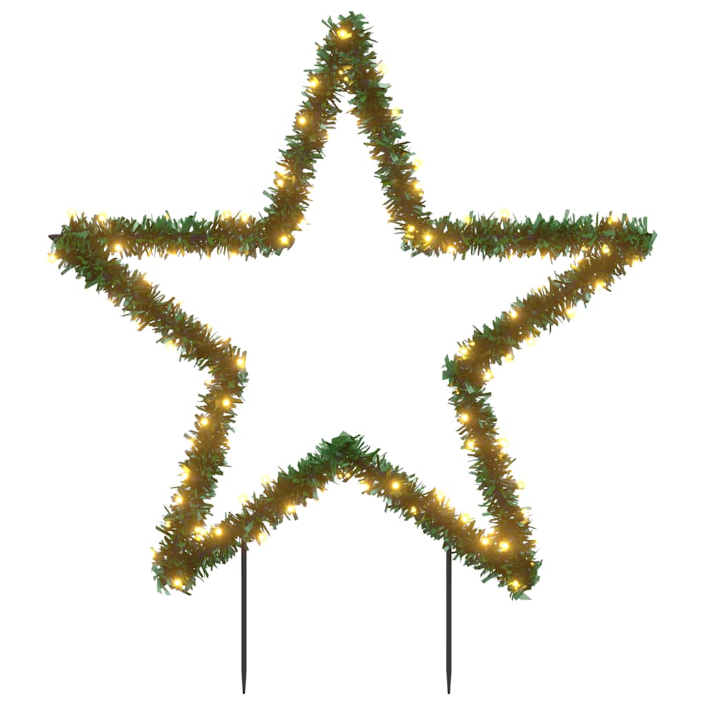 Décoration lumineuse étoile de Noël avec piquets 115 LED 85 cm - XIOS