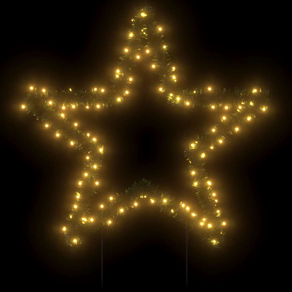 Décoration lumineuse étoile de Noël avec piquets 115 LED 85 cm - XIOS