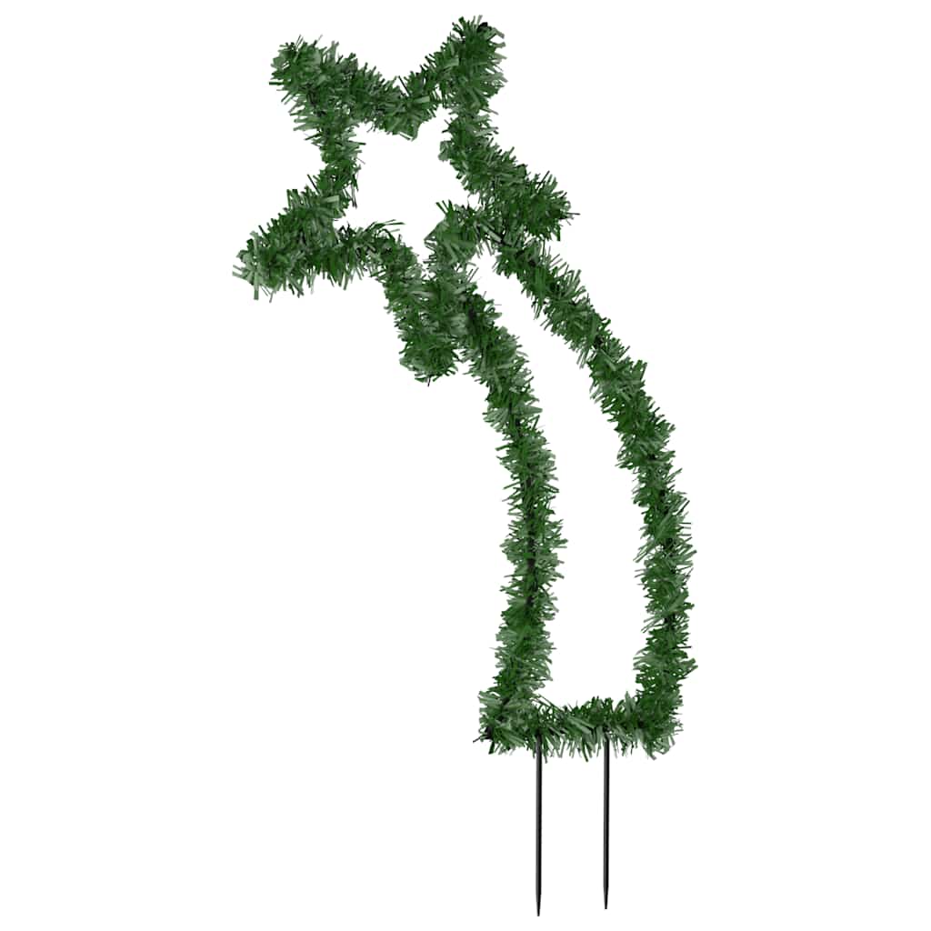 Décoration lumineuse météore de Noël avec piquets 80 LED 62 cm - XIOS