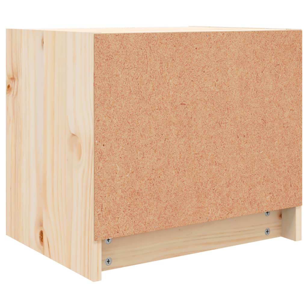 Tables de chevet 2 pcs 40x31x35,5 cm bois de pin massif - XIOS