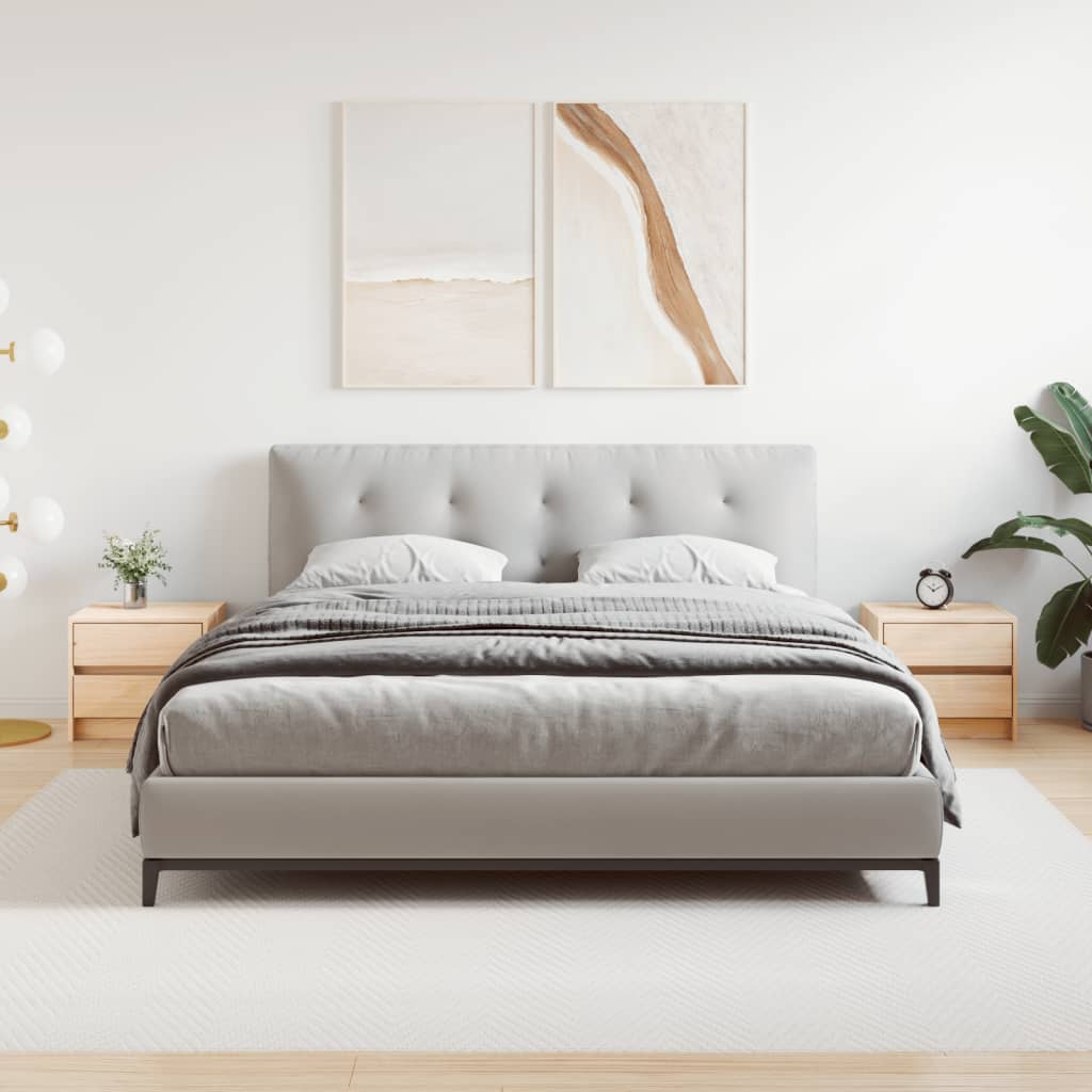 Tables de chevet 2 pcs 40x31x35,5 cm bois de pin massif - XIOS