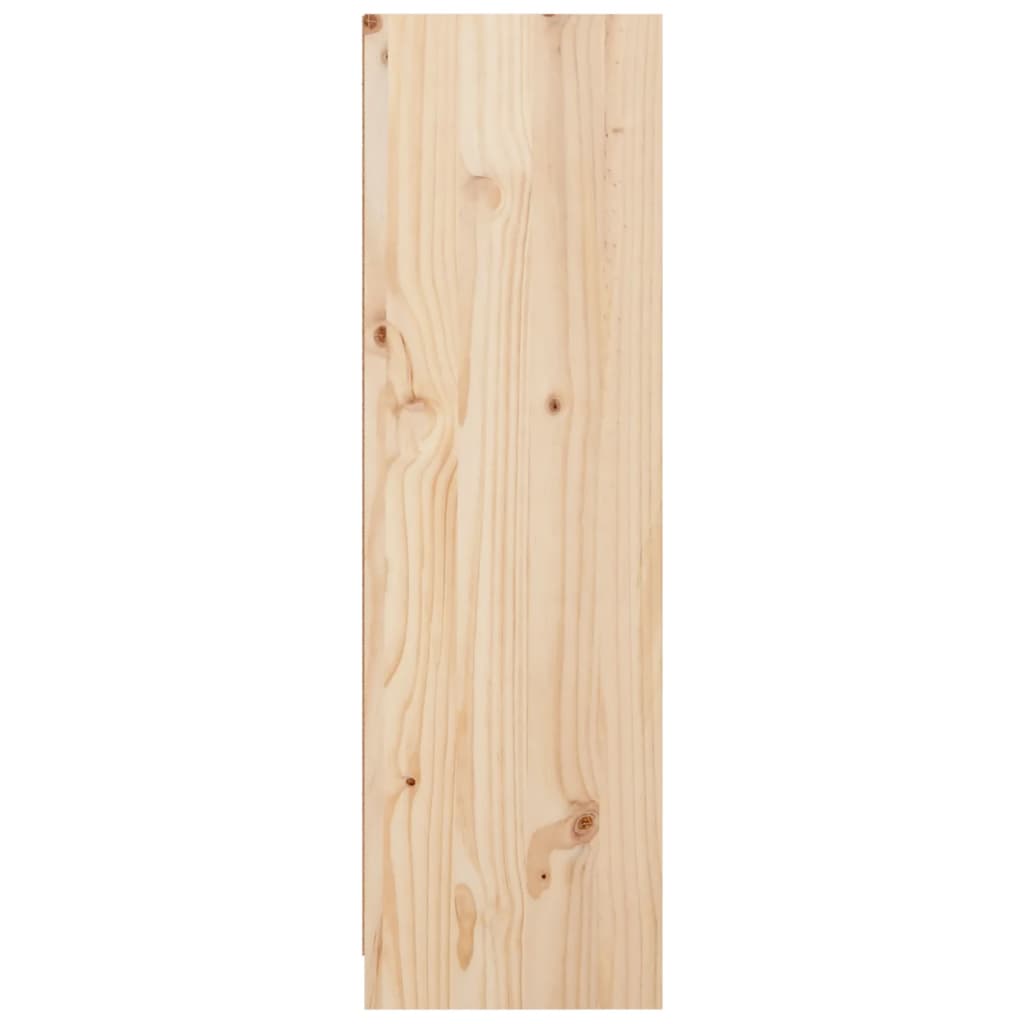 Bibliothèque 70x33x110 cm bois massif de pin - XIOS