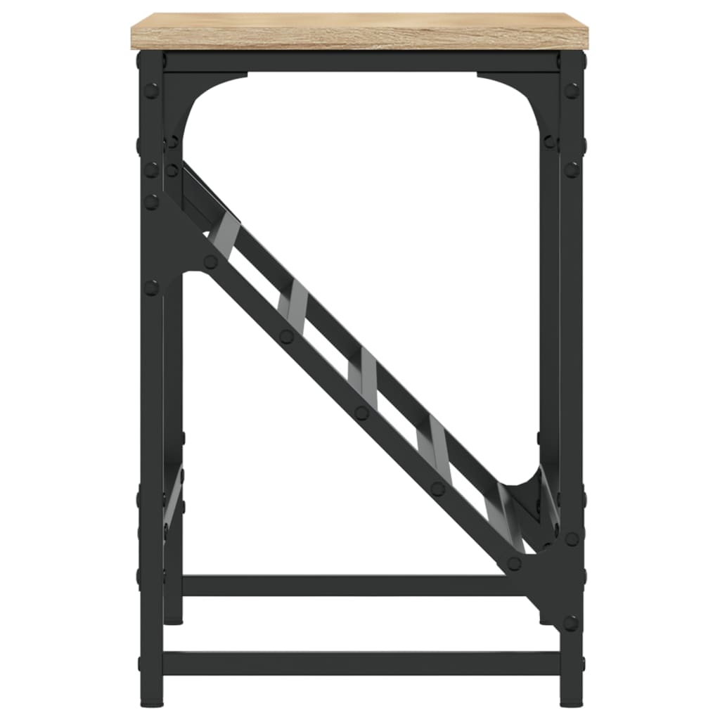 Étagère à chaussures chêne sonoma 60x30x45 cm bois d'ingénierie - XIOS