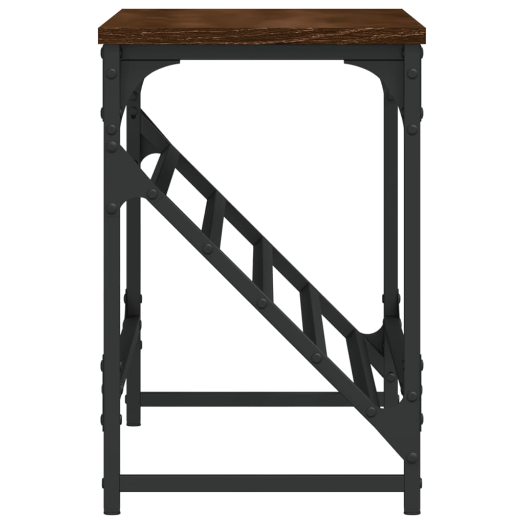 Étagère à chaussures chêne marron 90x30x45 cm bois d'ingénierie - XIOS