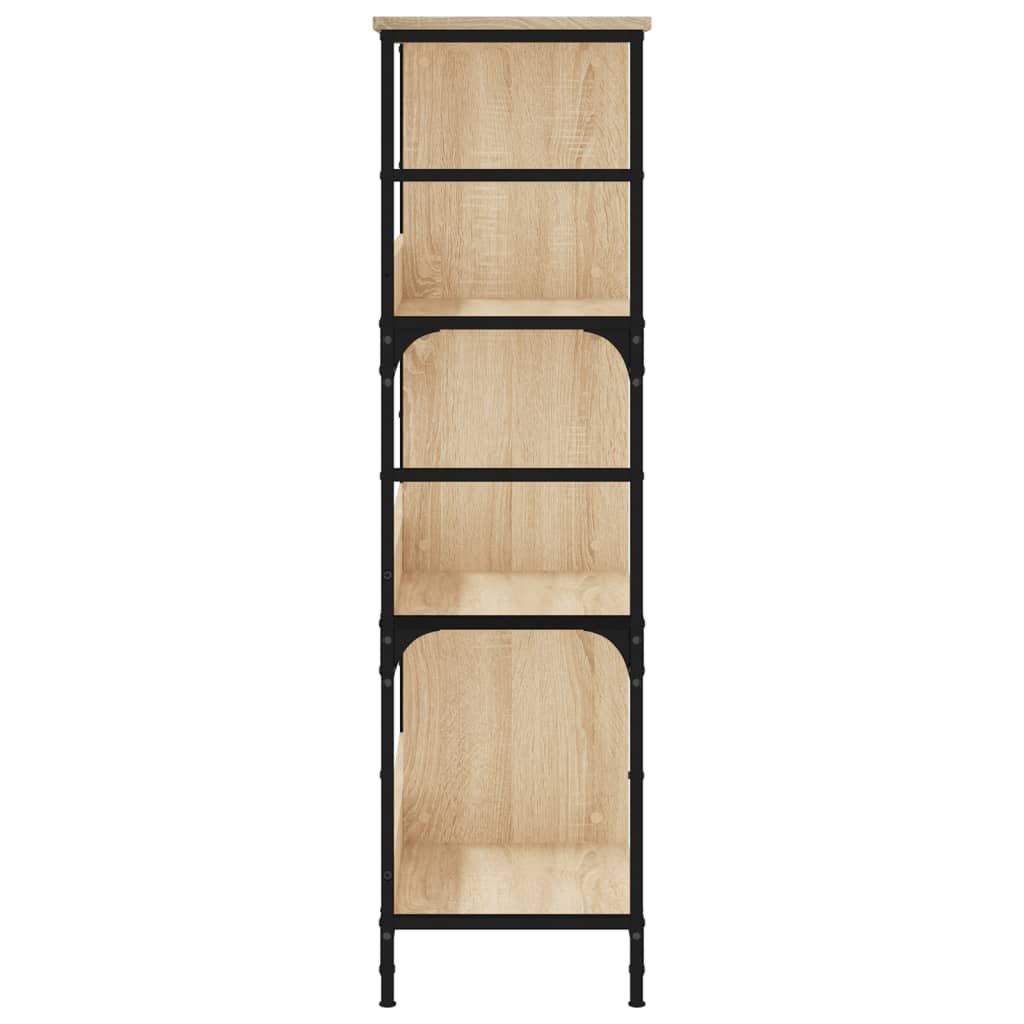 Bibliothèque chêne sonoma 78,5x33x117,5 cm bois d'ingénierie - XIOS