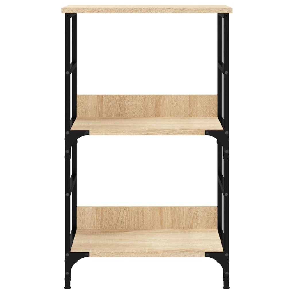 Bibliothèque chêne sonoma 50x33x82 cm bois d'ingénierie - XIOS