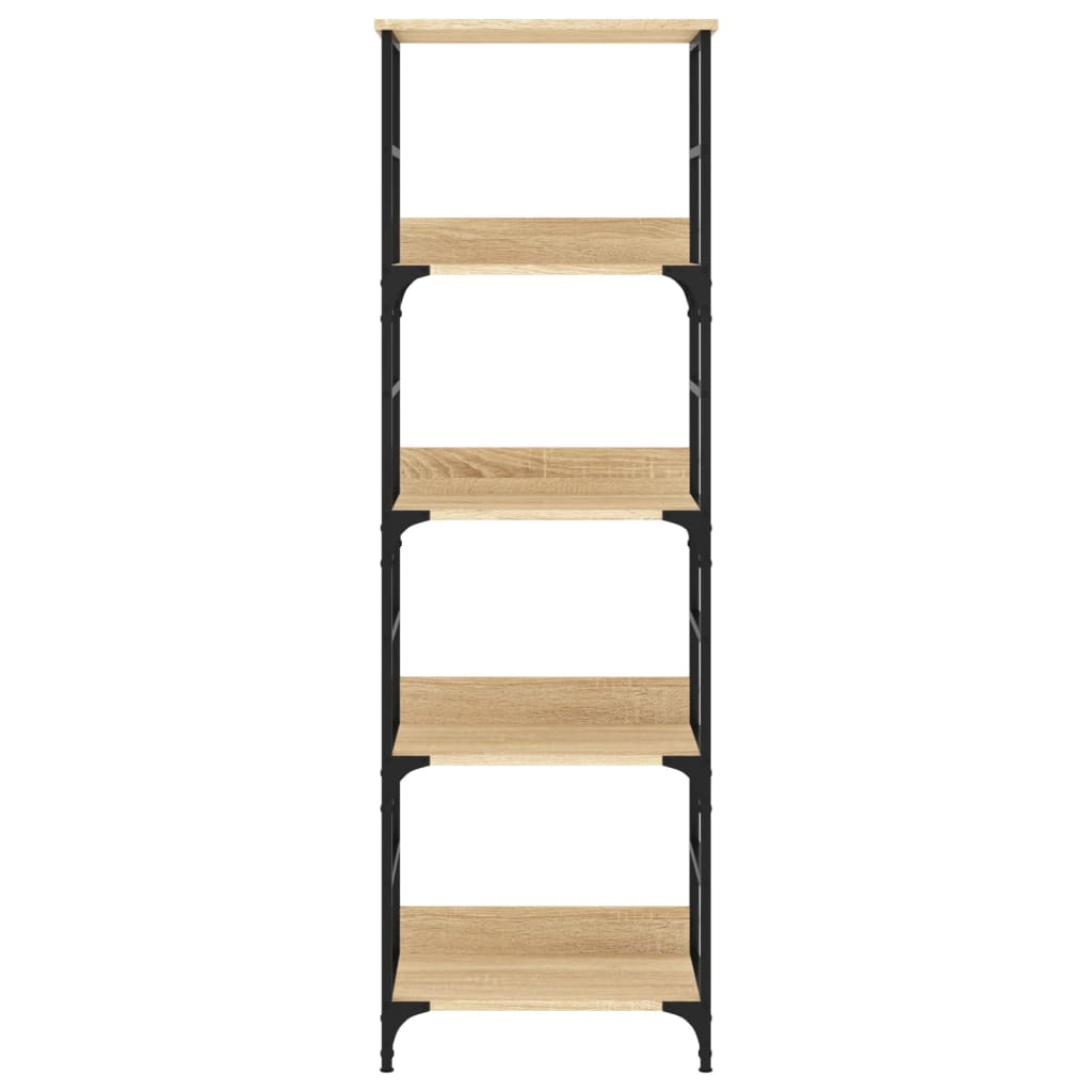 Bibliothèque chêne sonoma 50x33x153 cm bois d'ingénierie - XIOS