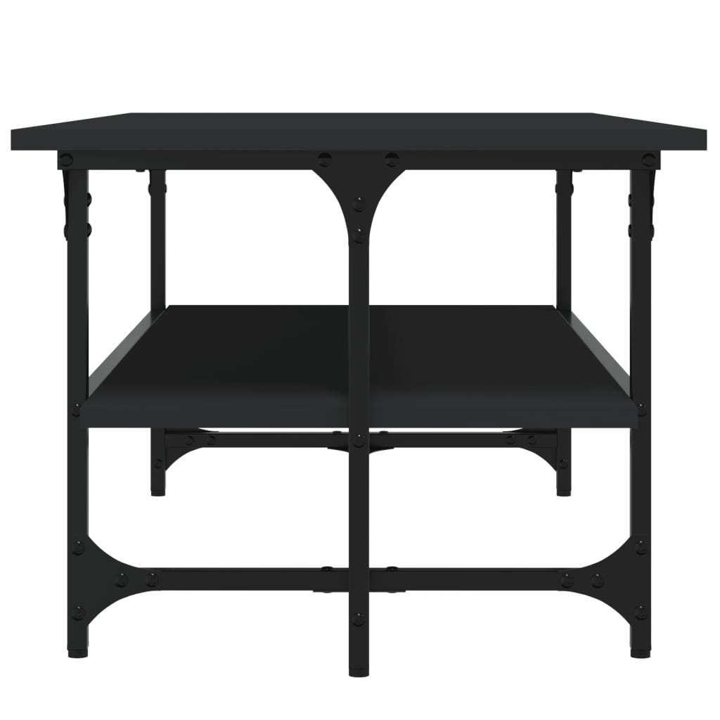 Table basse Noir 100x50x40 cm Bois d'ingénierie - XIOS