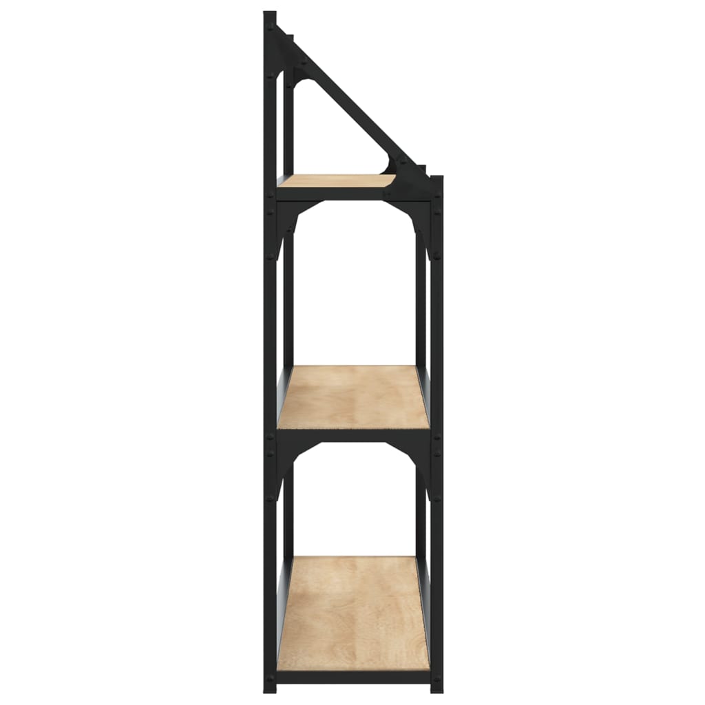Étagère murale 3 niveaux chêne sonoma 80x21x78,5 cm - XIOS